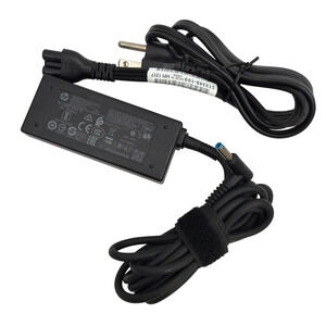 Genuine HP 45W Laptop AC Adapter Charger 19.5V 2.31A Blue Tip 741727-001